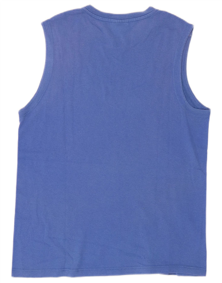Champion Herren-Trägershirt aus mittelblauer Baumwolle