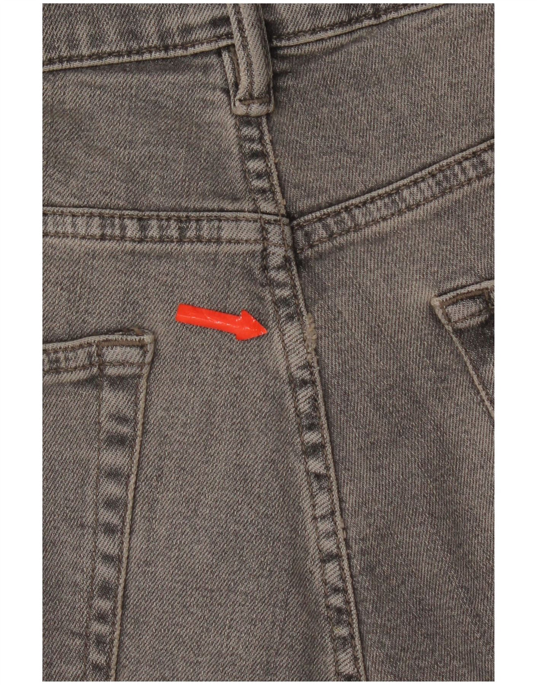 Zara Herren Slim Jeans EU 44 Large W34 L31 Graue Baumwolle
