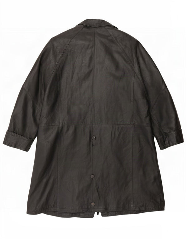 Douglas Damen Ledermantel UK 16 Large Schwarz