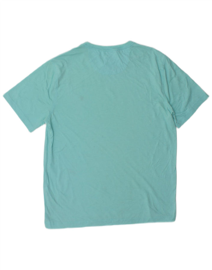 IZOD Salzwasser-T-Shirt für Herren, Größe S, Blau, Baumwolle