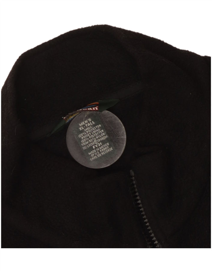 L.L.Bean Herren Fleecejacke UK 42 XL Schwarz Polyester