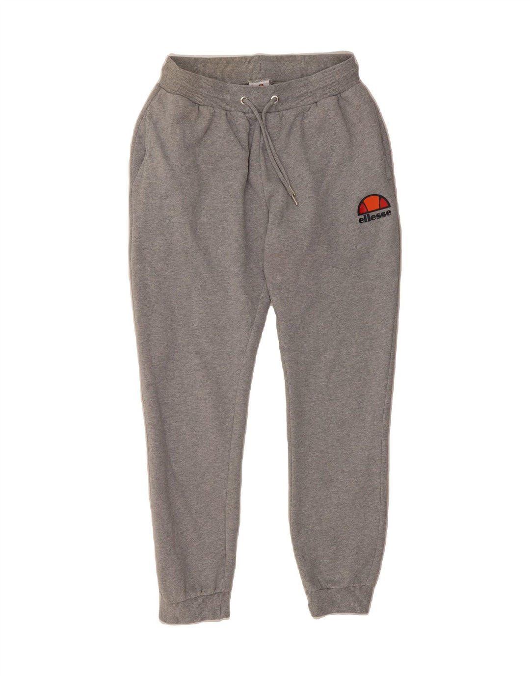 ELLESSE Womens Tracksuit Trousers Joggers UK 12 Medium Grey Cotton Vintage Ellesse and Second-Hand Ellesse from Messina Hembry 