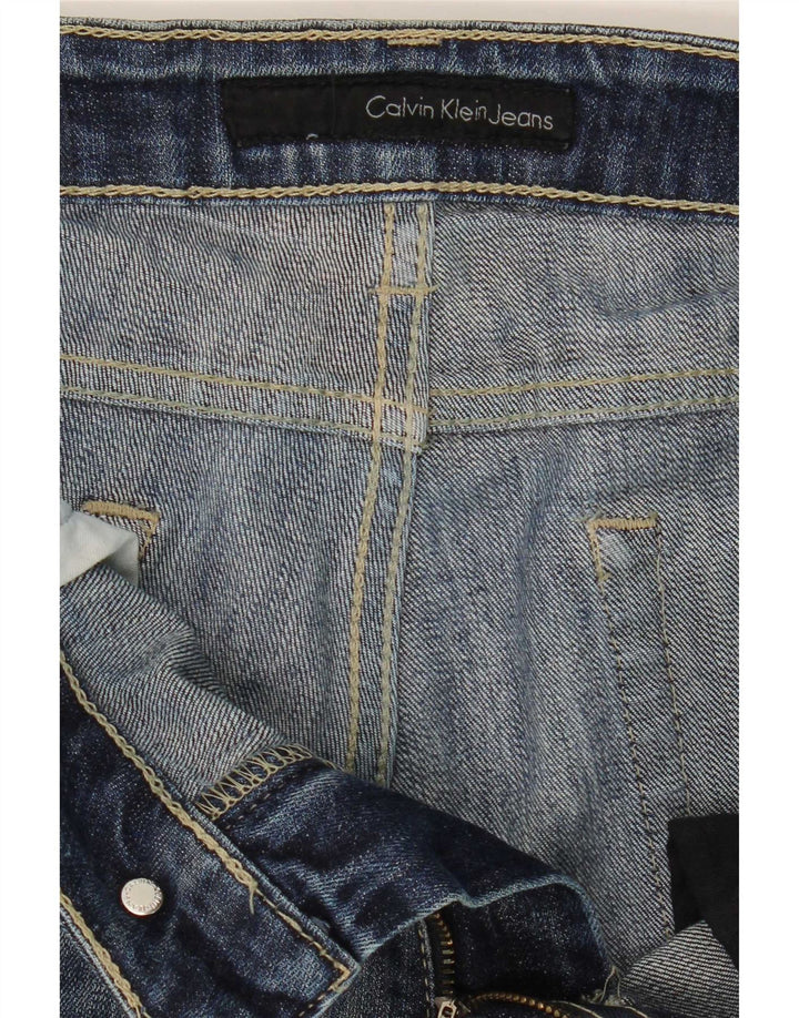 Calvin Klein Herren Straight Jeans W34 L31 Marineblau