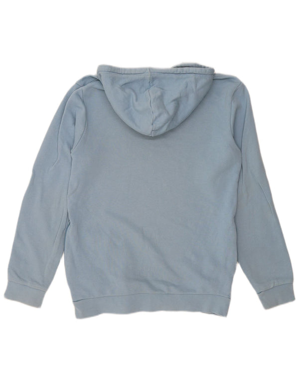 Adidas Herren Graphic Loose Fit Hoodie Pullover XS Blaue Baumwolle