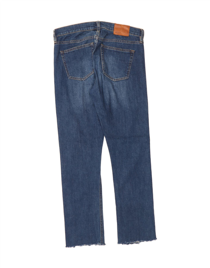 J. CREW Womens Matchstick Straight Jeans W28 L29 Blue Cotton Vintage J. Crew and Second-Hand J. Crew from Messina Hembry 
