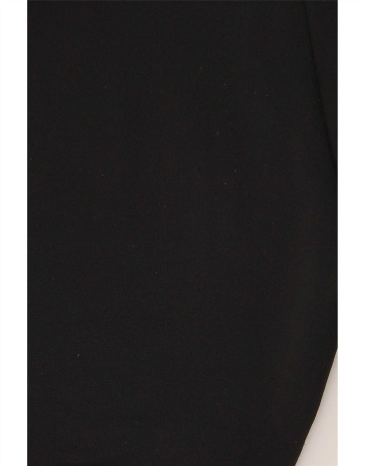 Adidas Damen Trainingshose UK 8 Small Schwarz Polyester