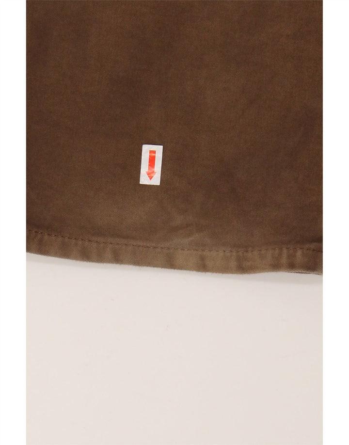 HACKETT Herren Slim Freizeithose W34 L34 Braune Baumwolle