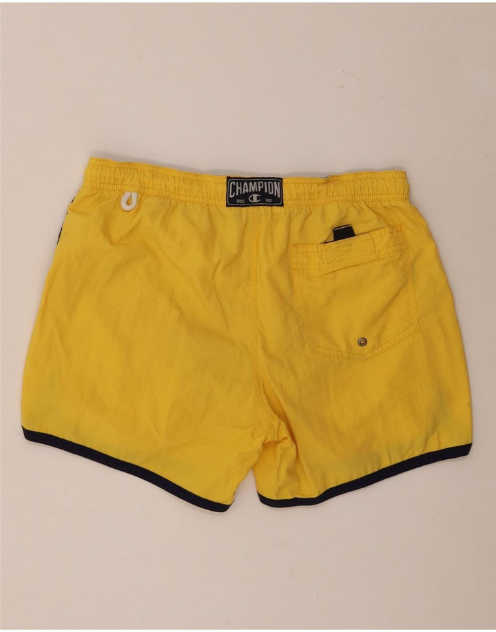 Champion Herren Badeshorts mit Grafik, Mittelgelb