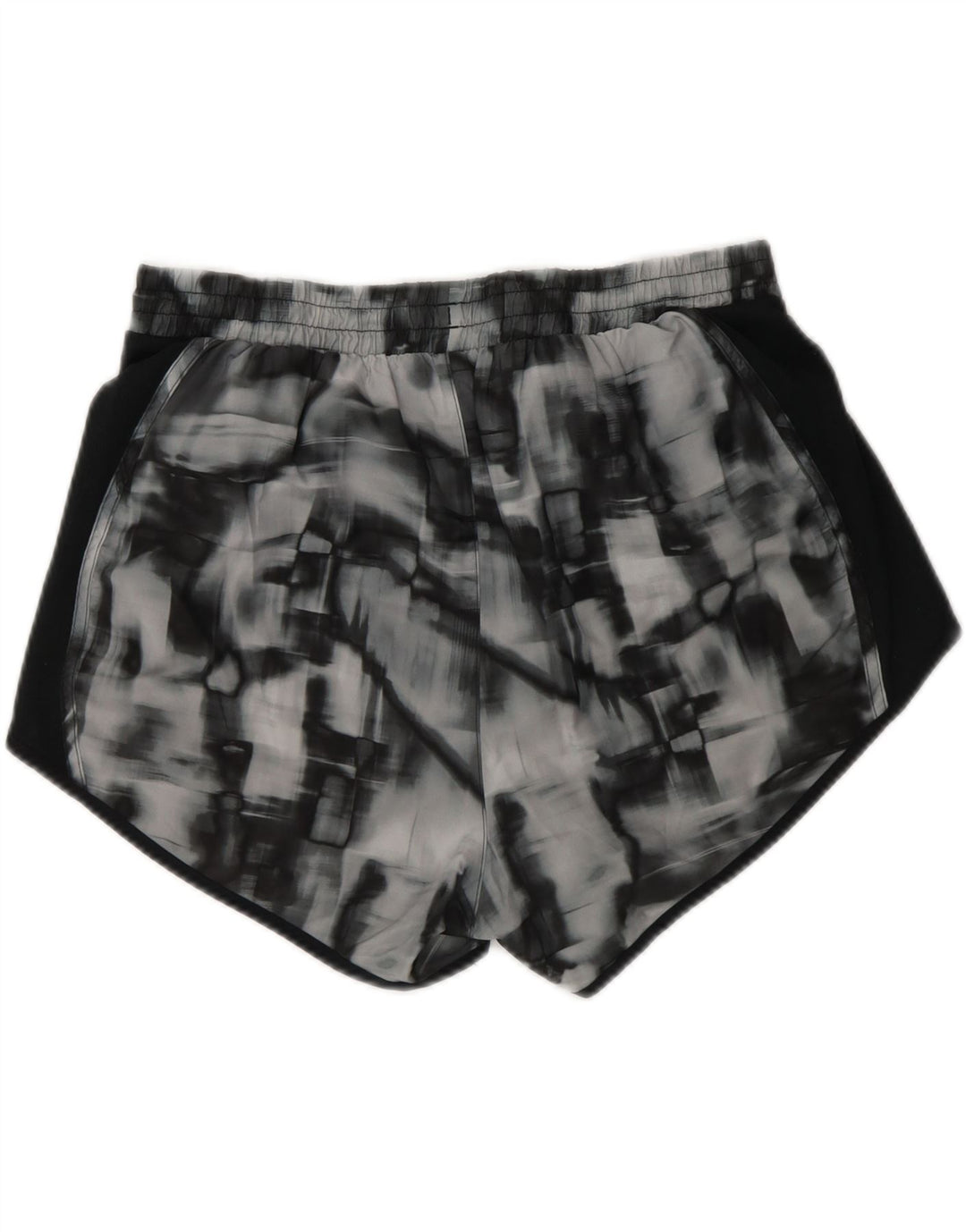 UNDER ARMOUR Damen Sportshorts UK 14 Mittelgrau Tie Dye