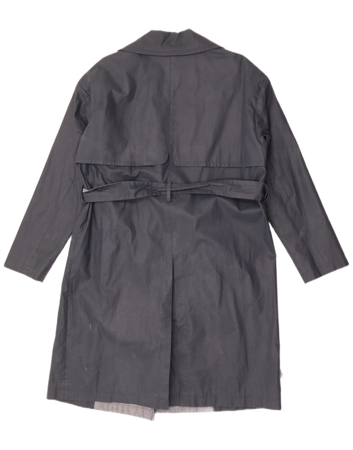 Hobbs Damen-Trenchcoat in Übergröße, Gr. 10, Größe S, Schwarz, Baumwolle