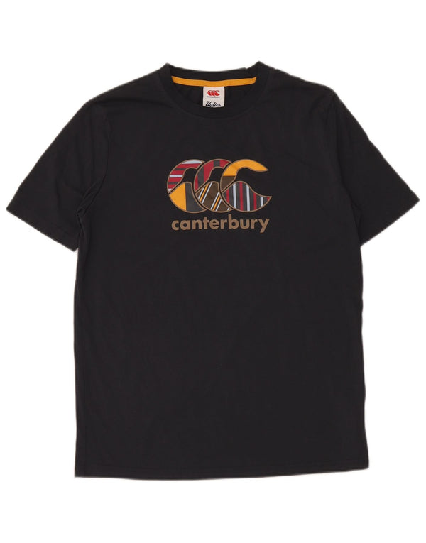 Canterbury Herren Uglies Graphic T-Shirt Top Small Grau Baumwolle