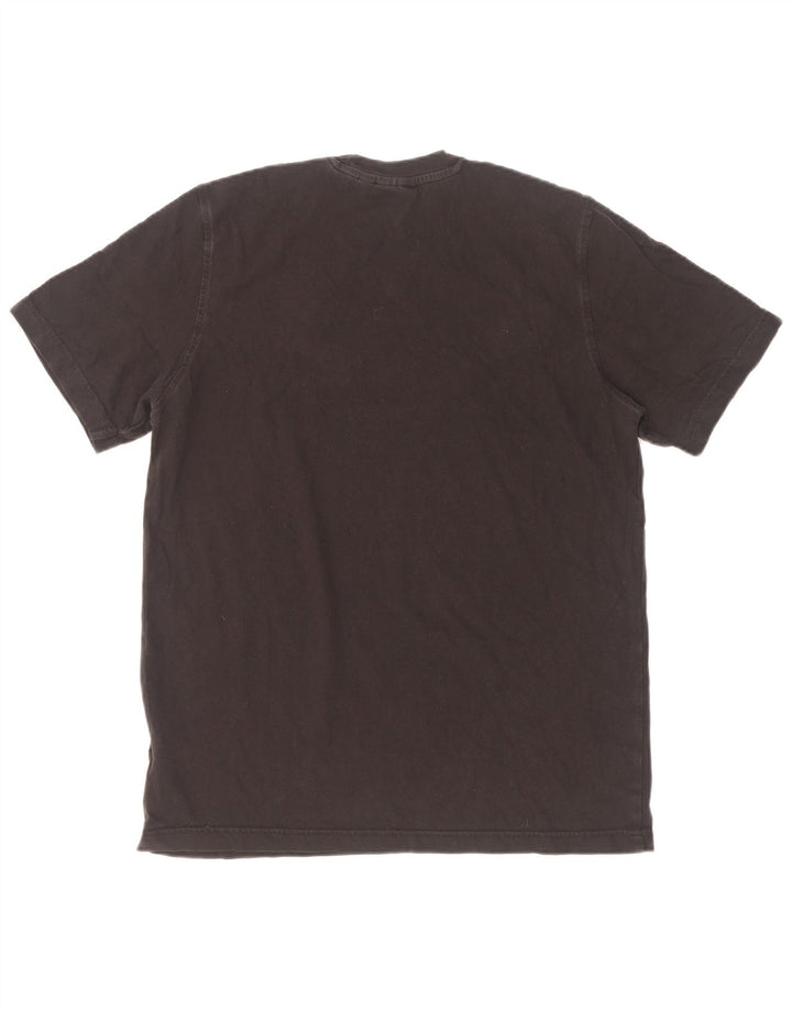 Adidas Herren Grafik T-Shirt Top Medium Schwarz Baumwolle