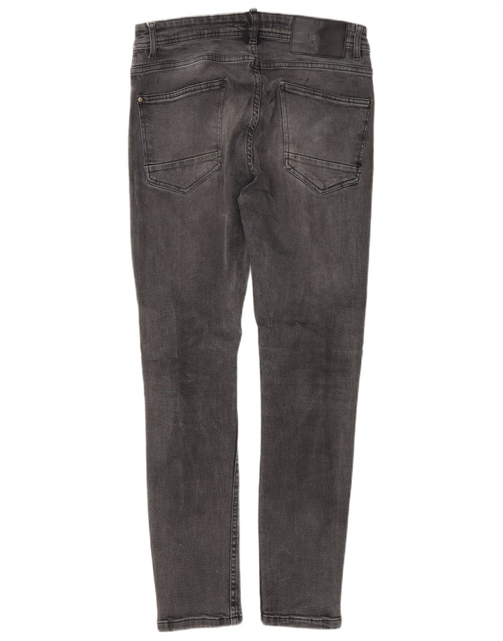 Zara Herren Slim Jeans EU 40 Mittel W31 L29 Grau