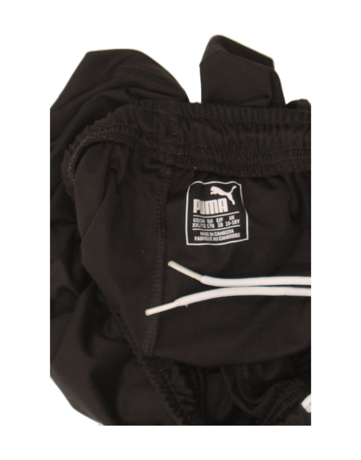 PUMA Boys Sport Shorts 15-16 Years  Black Vintage Puma and Second-Hand Puma from Messina Hembry 