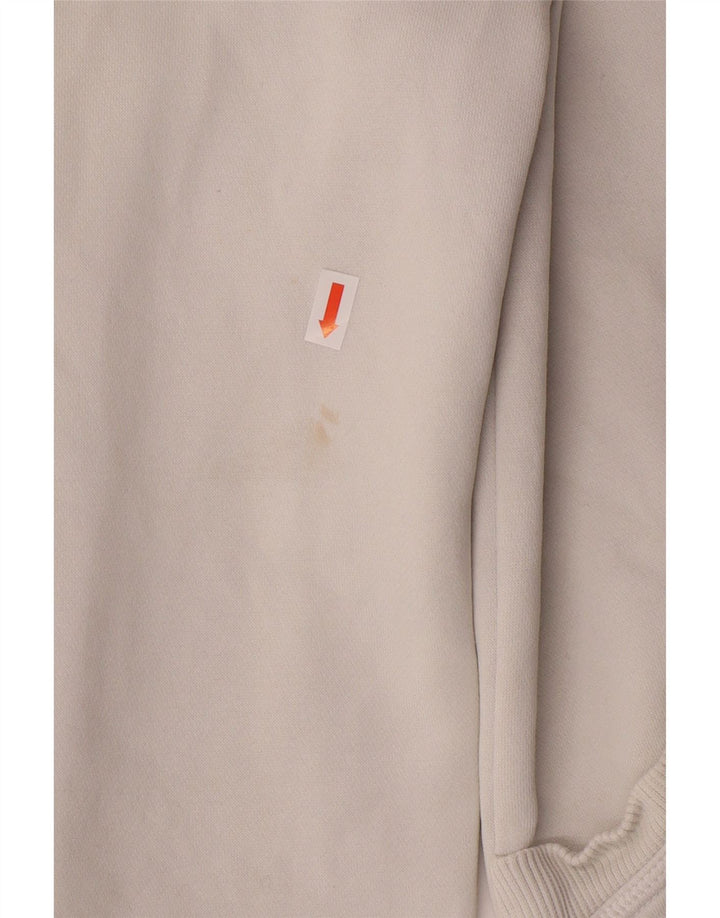 PUMA Damen Zip Hoodie Pullover UK 10 Small Weiß