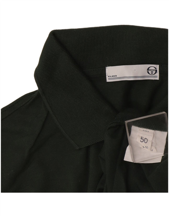 Sergio Tacchini Herren Poloshirt IT 50 Mittelgrün