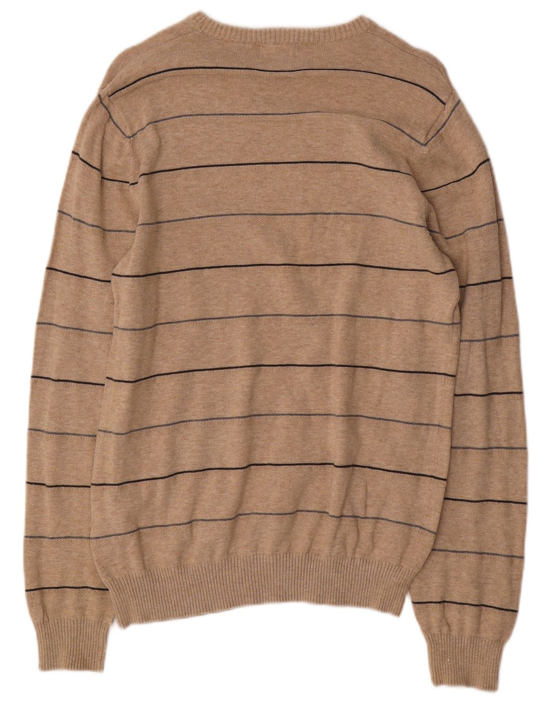 Marks & Spencer Herren Blue Harbor Rundhalspullover Pullover Small Beige