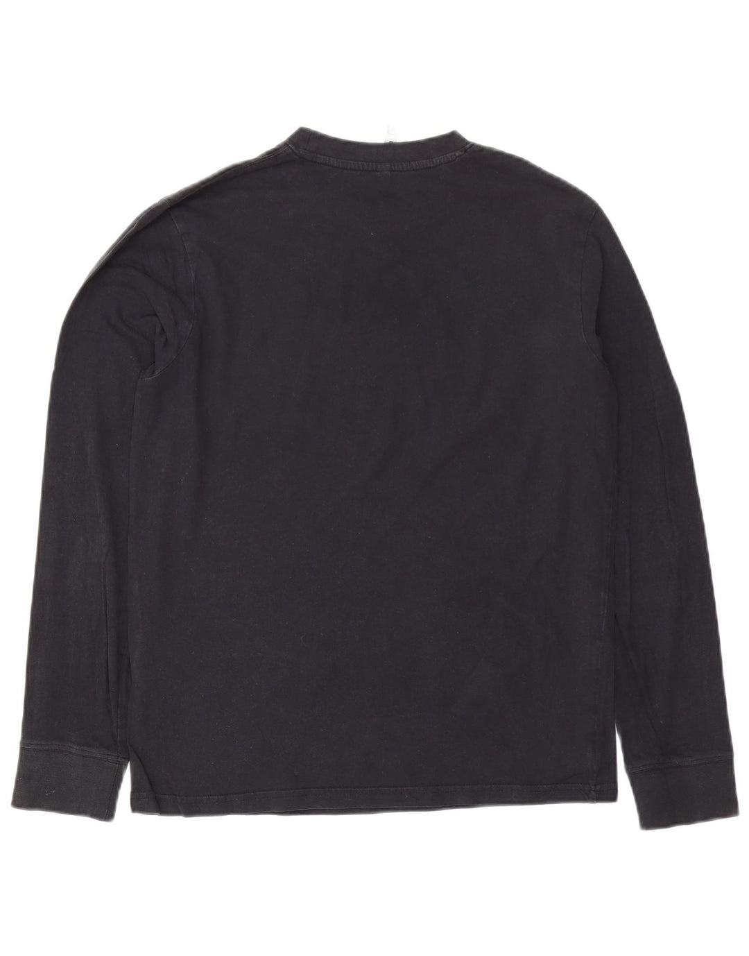 Carrera Herren-Grafik-Oberteil, langärmelig, mittelschwarz, Baumwolle