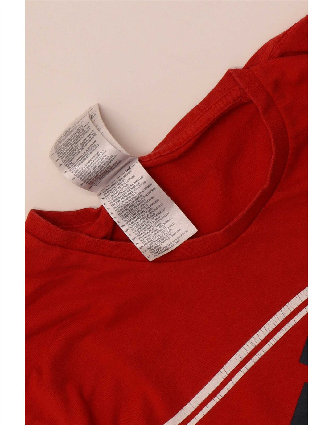 Adidas Herren Grafik T-Shirt Top Small Rot Baumwolle