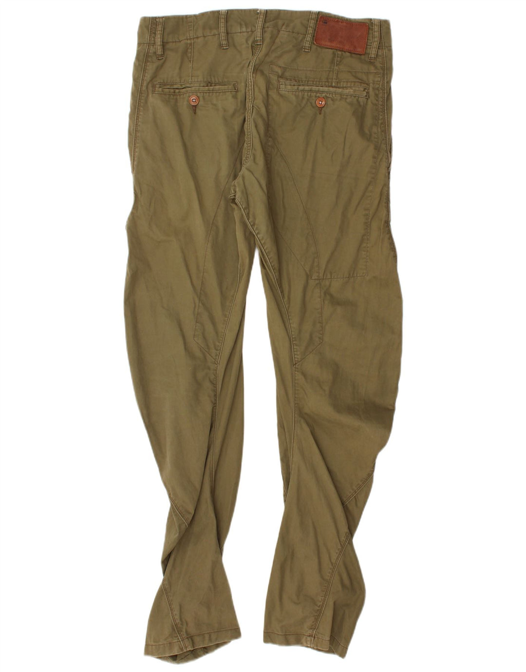 G-STAR Herren Banana Chinohose W32 L32 Khaki Baumwolle