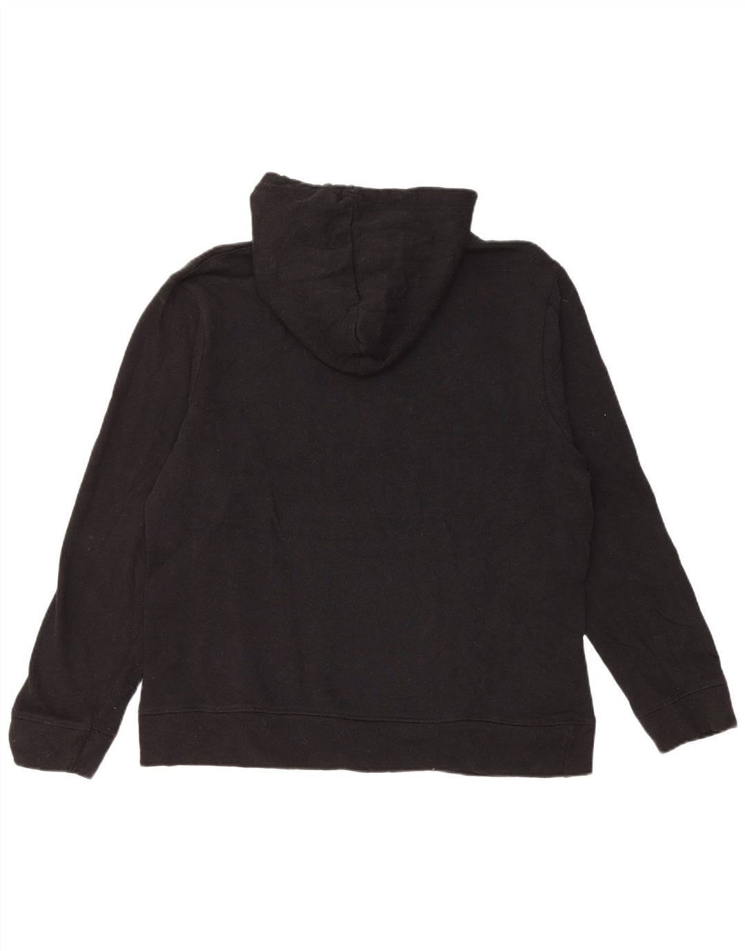 Gap Womens Graphic Hoodie Pullover UK 14 Mittelschwarze Baumwolle