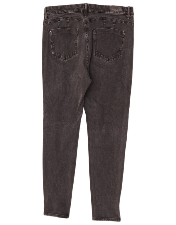 Marks & Spencer Damen The Magic Skinny Jeans UK 16 Large W34 L28 Schwarz