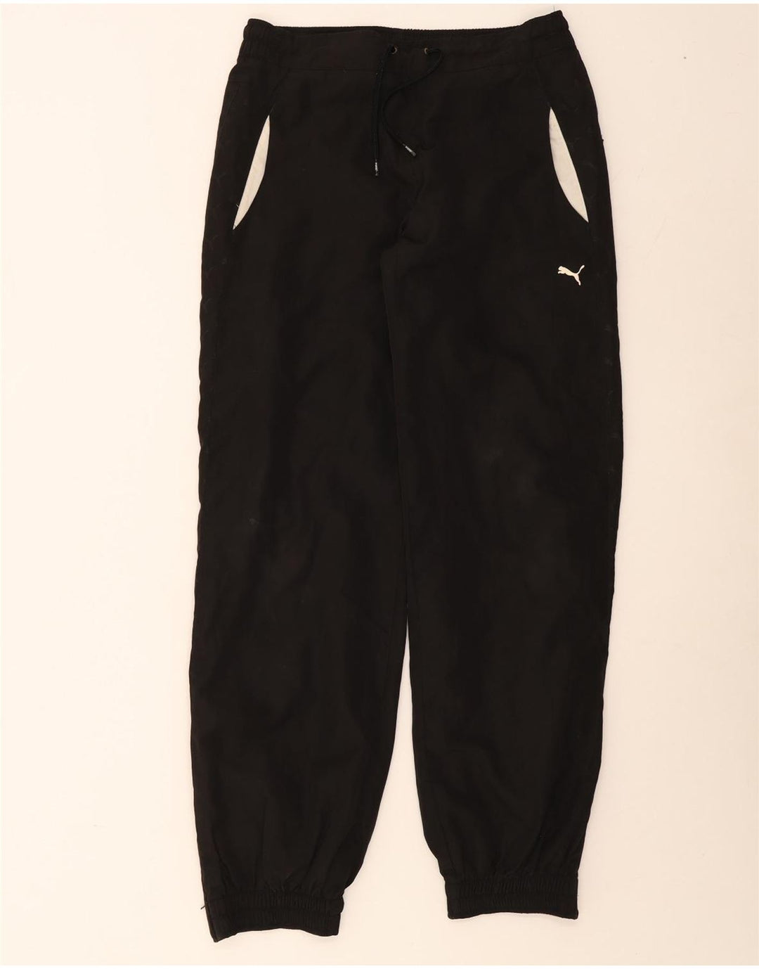 Puma Herren-Trainingshose, Jogginghose, Mittelschwarz, Farbblock