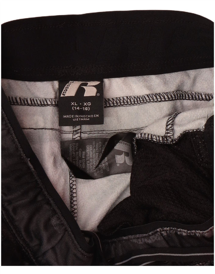 Russell Athletic Jungen-Trainingshose, 12–13 Jahre, XL, graue Tarnung