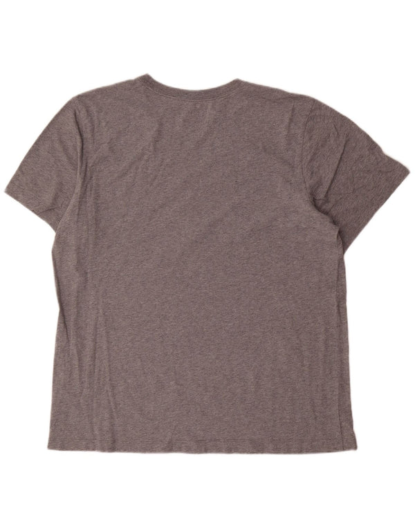 Jordan Herren-T-Shirt mit Standard-Passform, Grafik, XL, graue Baumwolle