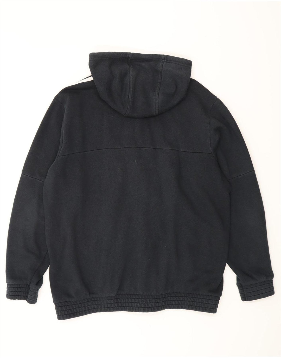 ADIDAS Herren Graphic Zip Hoodie Pullover XL Marineblau Baumwolle