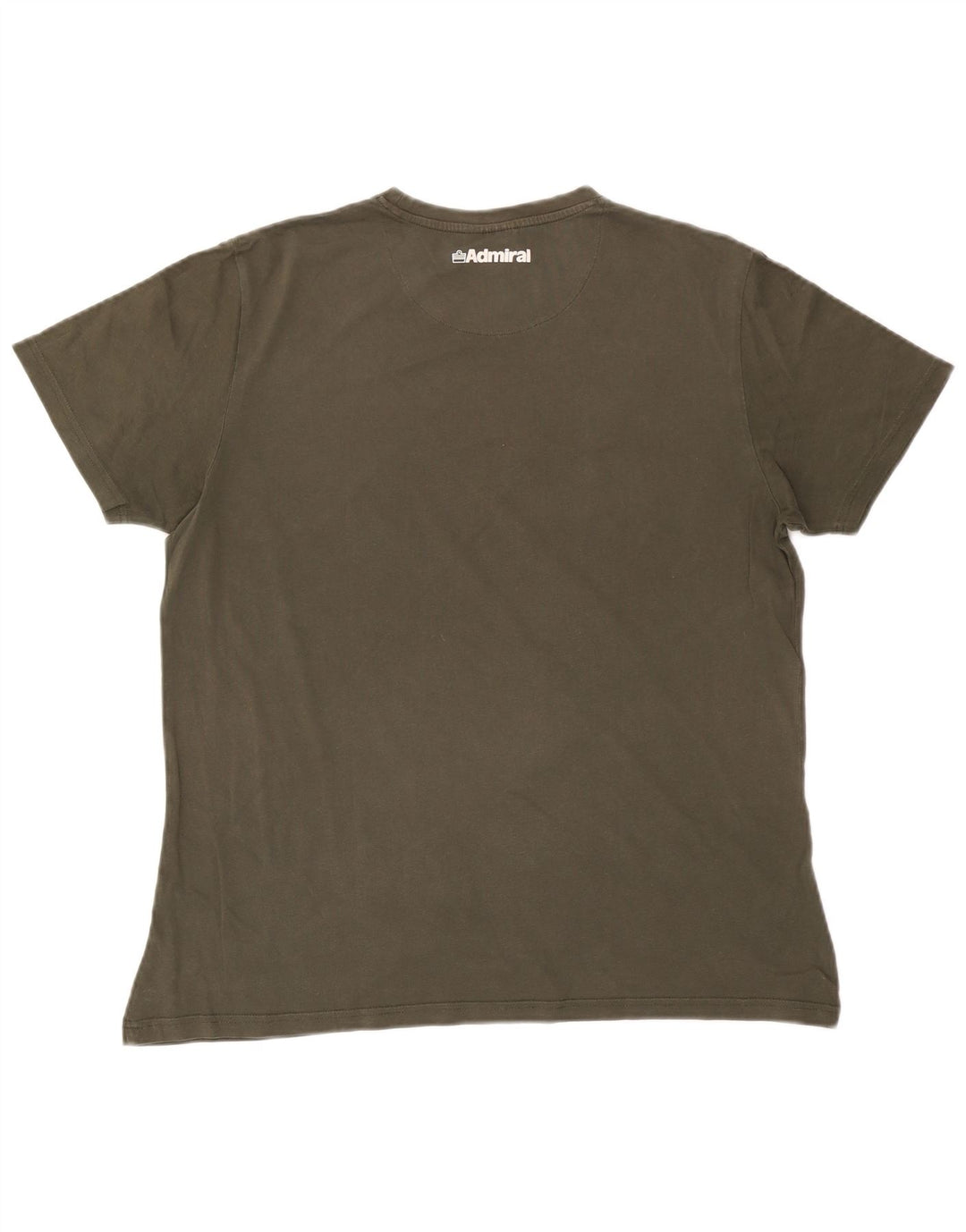 ADMIRAL Herren-T-Shirt mit Grafik, XL, Khaki, Blumenmuster