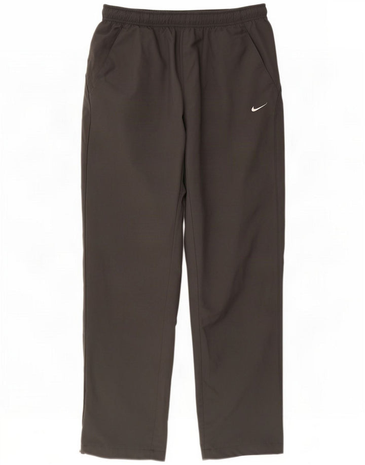Nike Herren-Trainingshose aus mittelgrauem Polyester