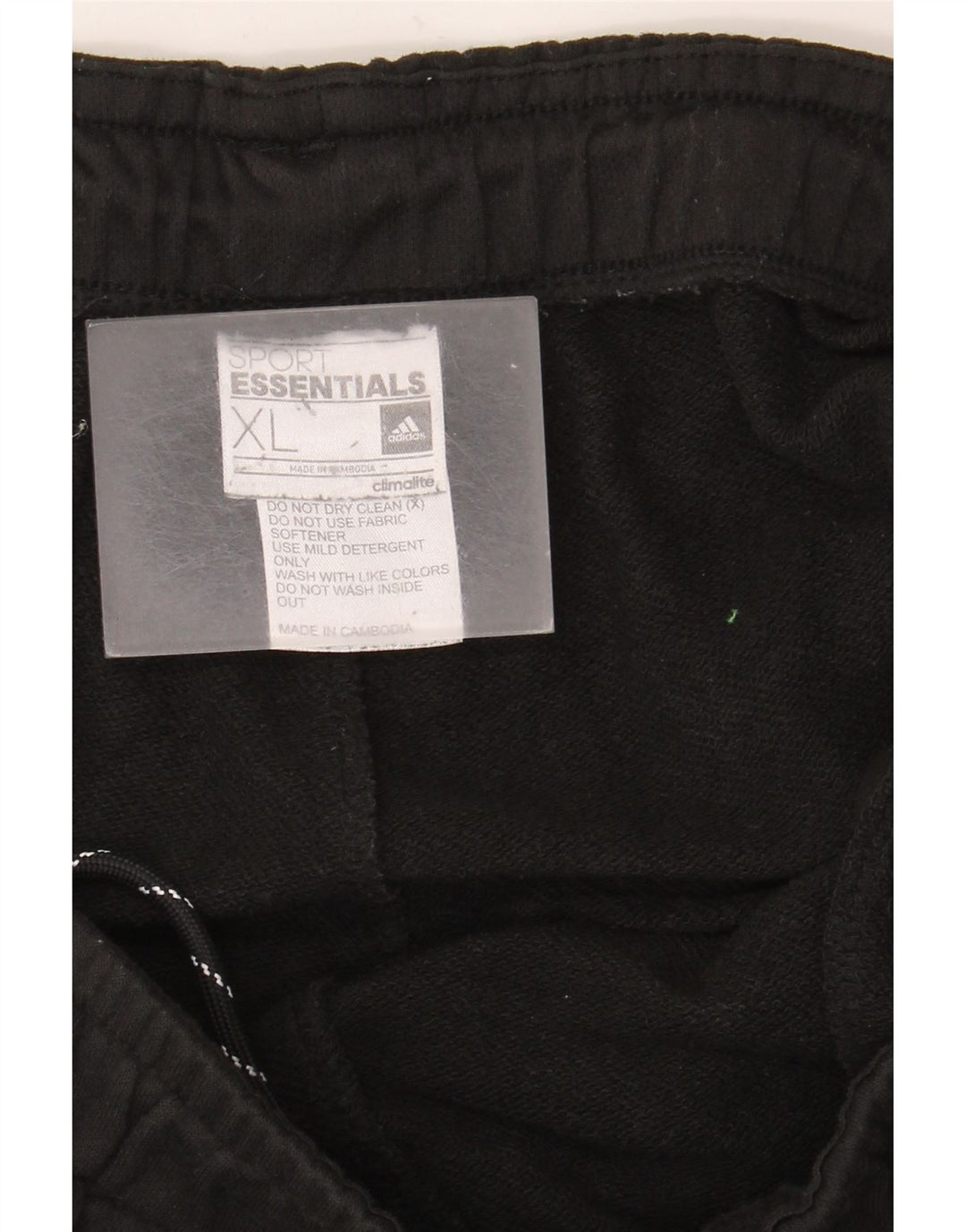 Adidas Herren Climalite Trainingshose Jogger XL Schwarz Polyester