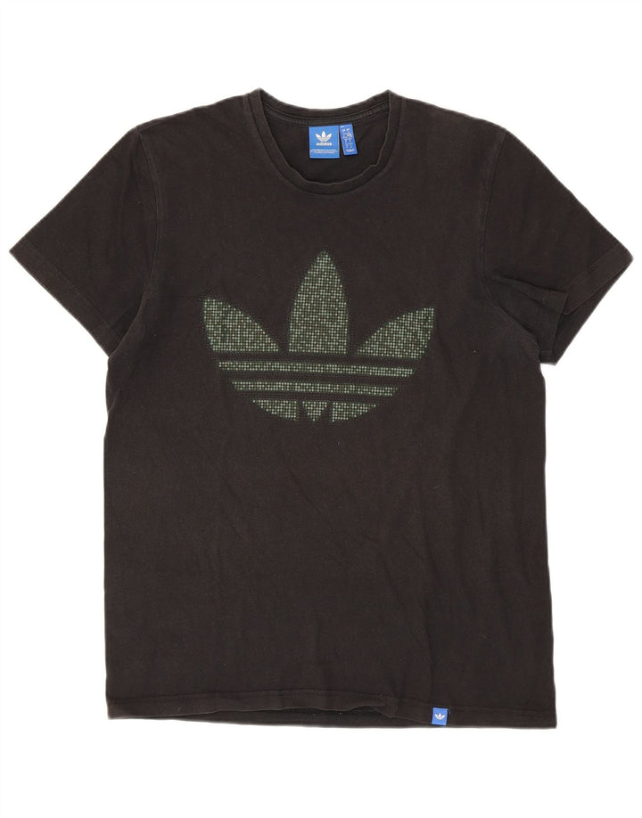 Adidas Herren Grafik T-Shirt Top Large Schwarz