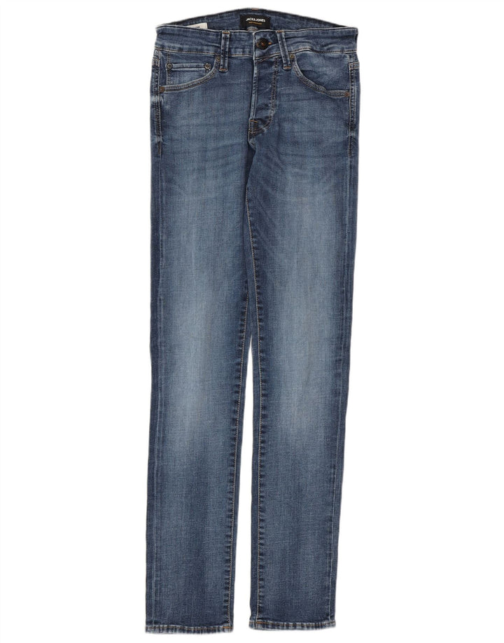 Jack & Jones Herren GLENN Slim Jeans W28 L32 Blaue Baumwolle