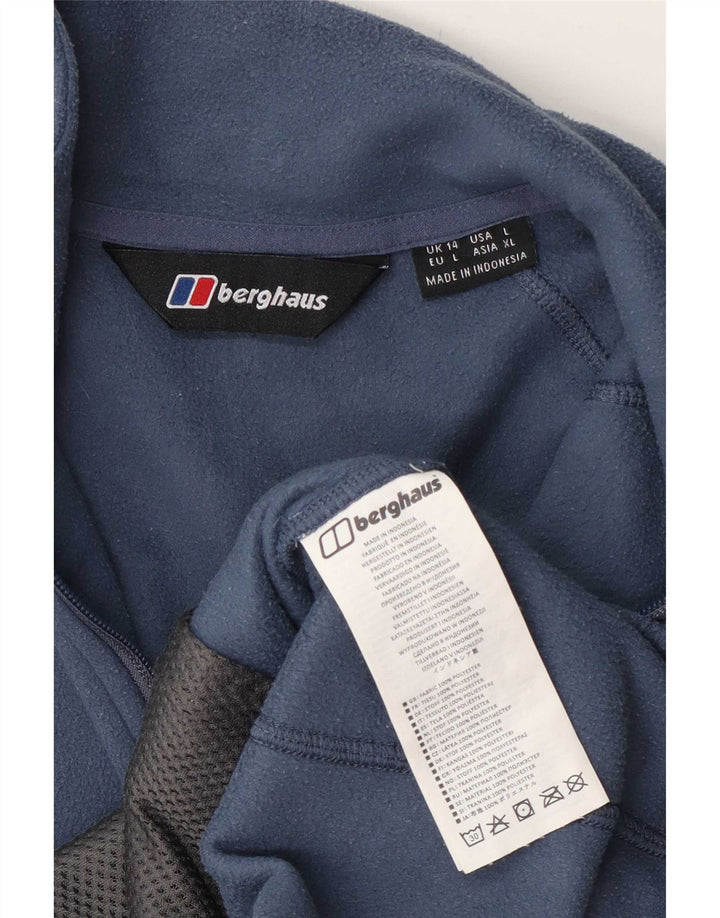 Berghaus Damen Fleecejacke UK 14 Mittelblaues Polyester