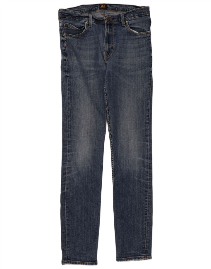 LEE Herren Rider Slim Jeans W34 L33 Blau
