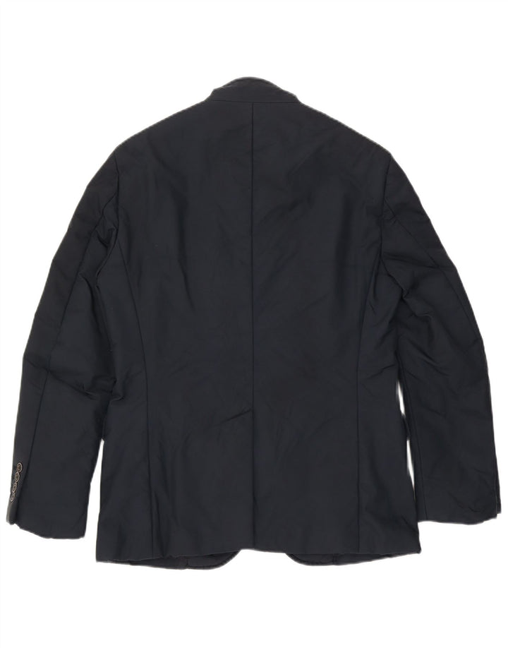 Refrigiwear Herren Blazer Windjacke IT 48 Medium Marineblau Nylon