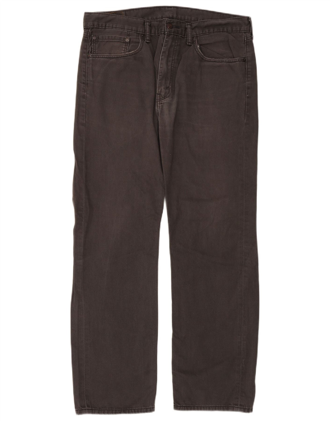 Levi's Herren 505 Straight Jeans W36 L32 Graue Baumwolle