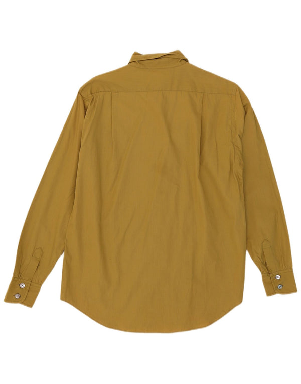 Vintage Damen Shirt EU 42 Große grüne Baumwolle