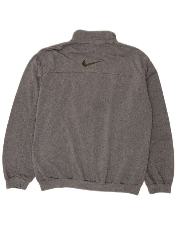 Nike Jungen Grafik-Trainingsanzug-Top-Jacke, 12–13 Jahre, groß, grau gefleckt