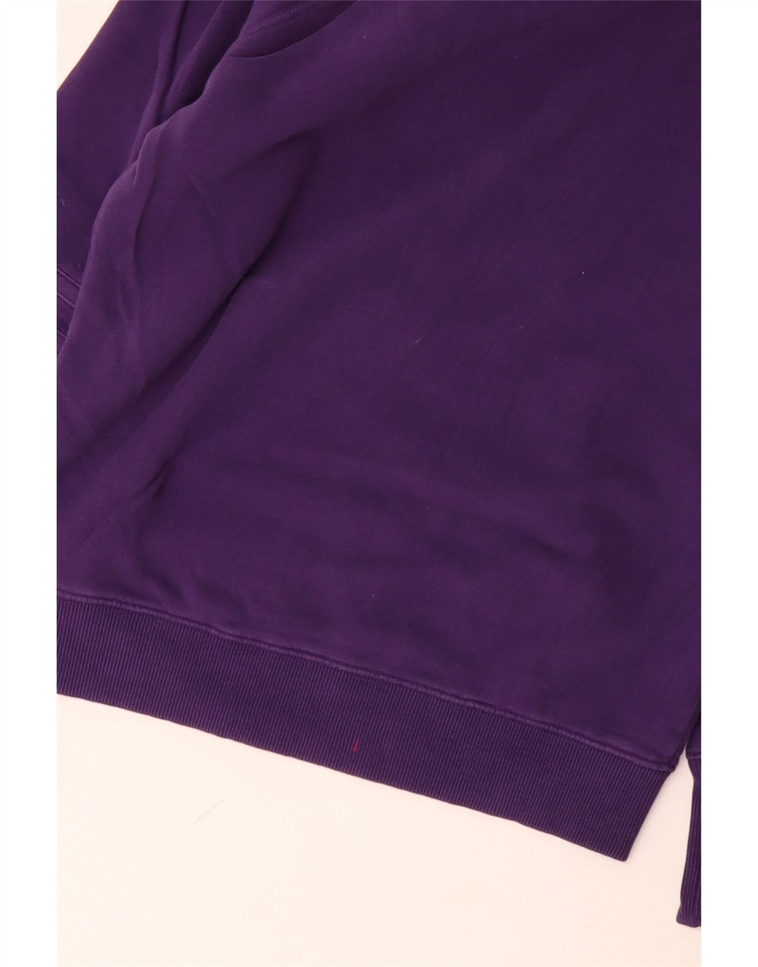 GANT Damen-Sweatshirt mit Schalkragen, UK 14, mittelviolette Baumwolle