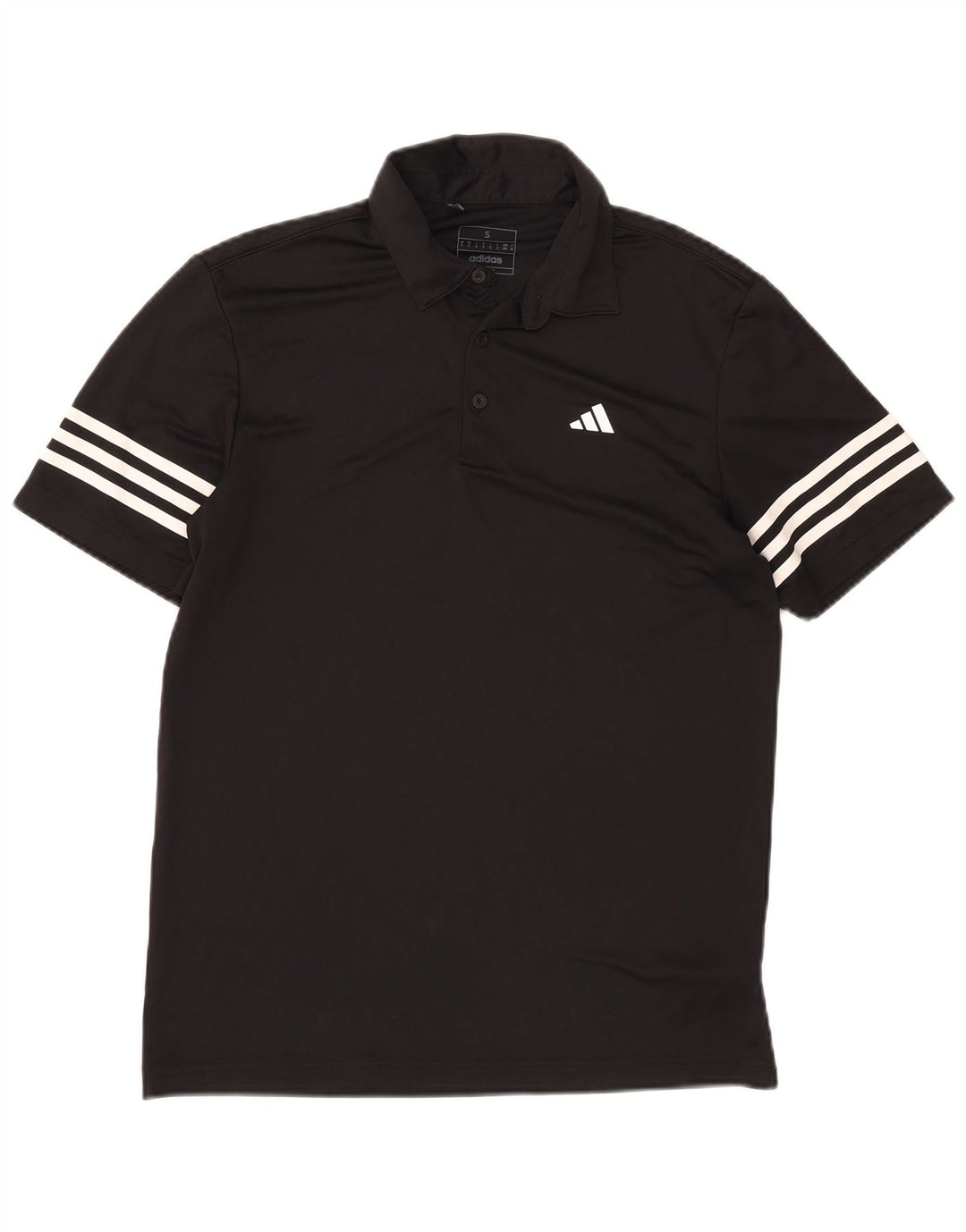 Adidas Herren Poloshirt Small Schwarz Polyester