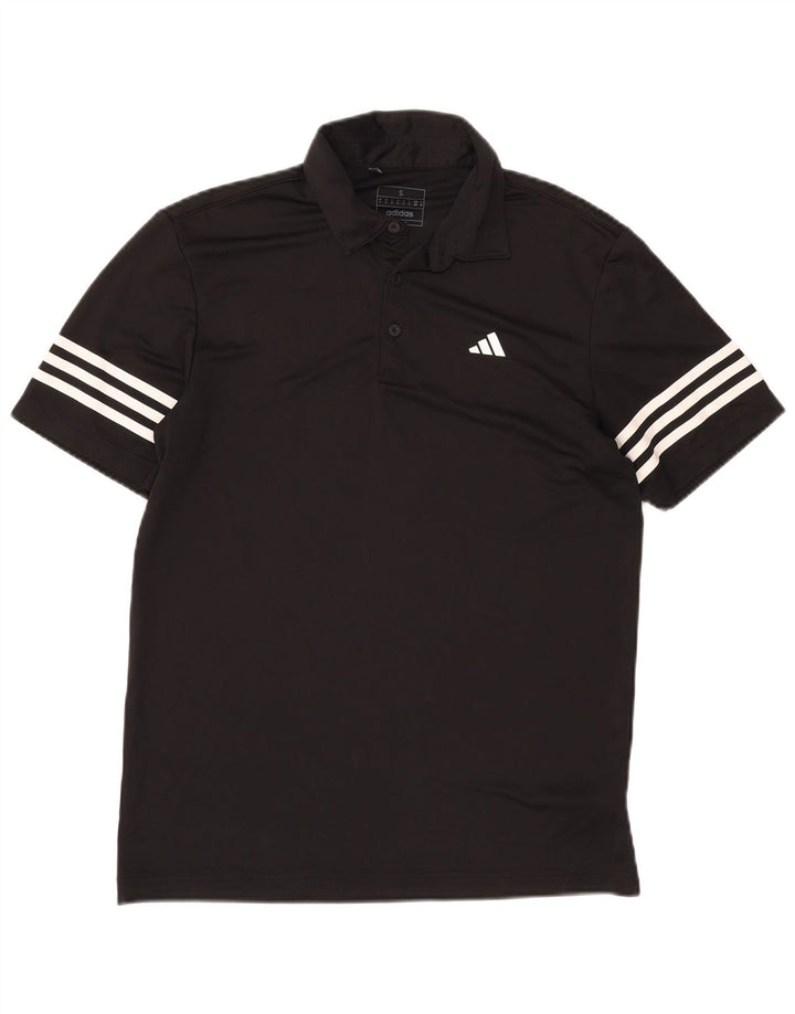 Adidas Herren Poloshirt Small Schwarz Polyester