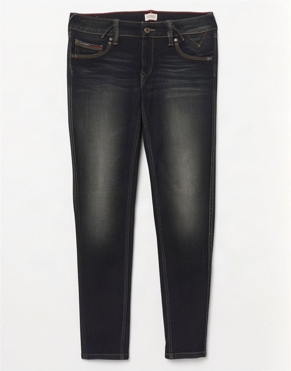 Tommy Hilfiger Damen Skinny Jeans W32 L30 Marineblau Baumwolle