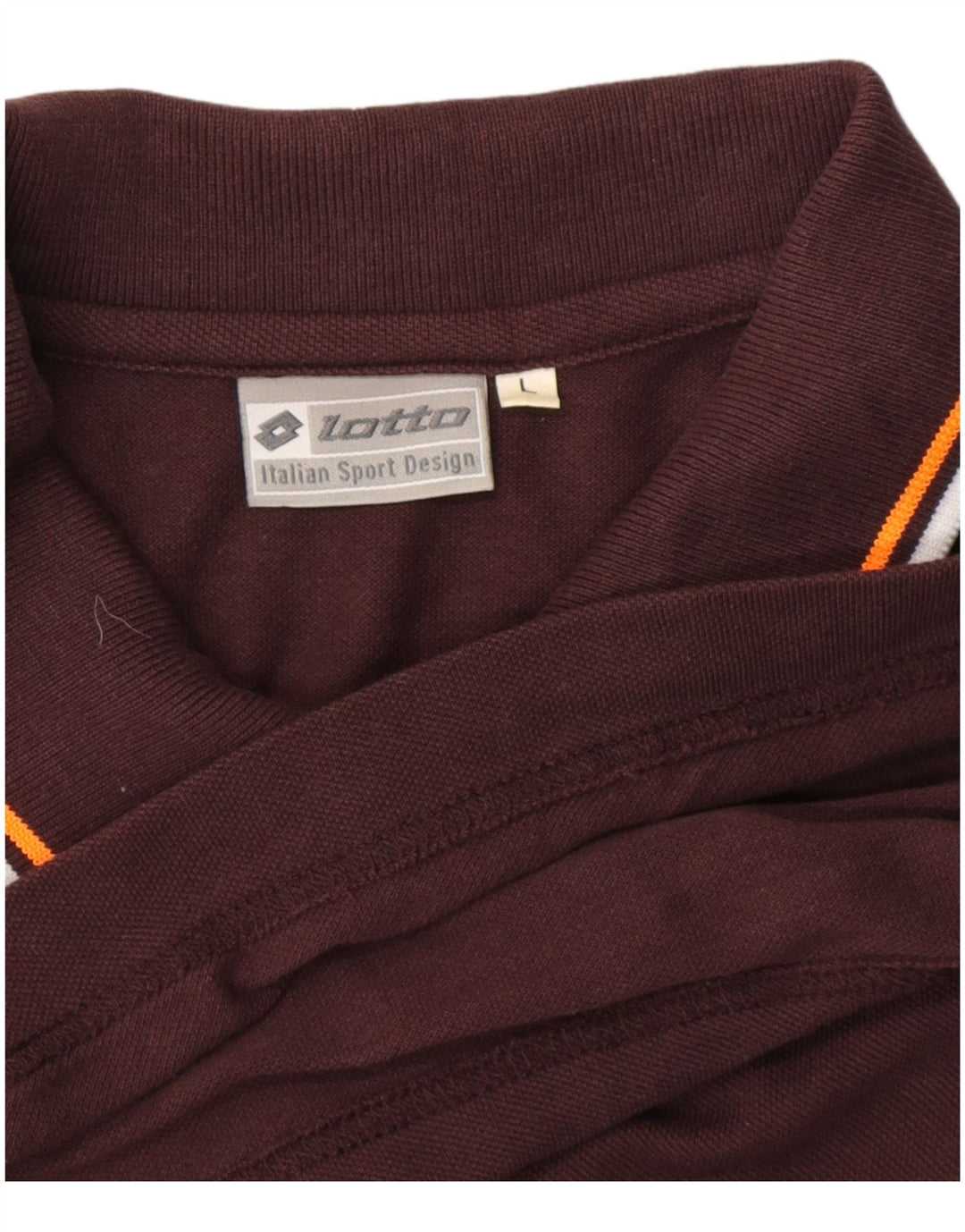 LOTTO Herren-Poloshirt, groß, Burgunderrot