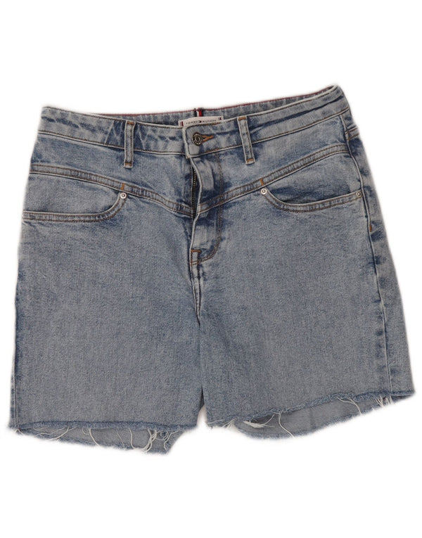 Tommy Hilfiger Damen Jeansshorts W29 Mittelblau Klassisch