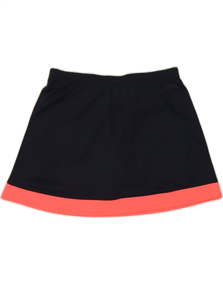LOTTO Womens Tennis Skirt UK 12 Medium Navy Blue Polyester Vintage Lotto and Second-Hand Lotto from Messina Hembry 