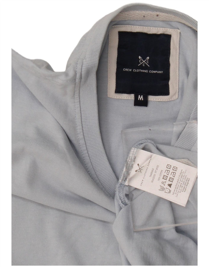 Crew Clothing Herren T-Shirt Top Mittelblau