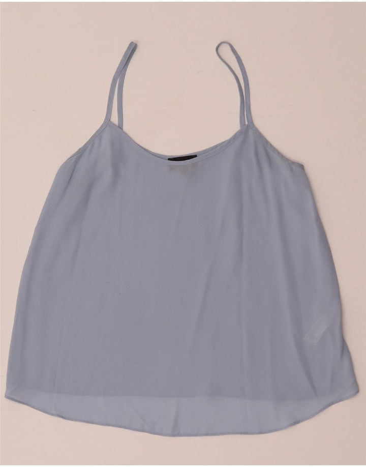 Topshop Damen-Cami-Top in Übergröße, Größe S, Blau, Polyester